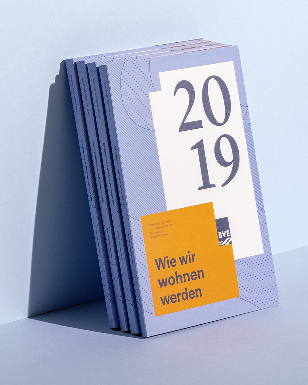 BVE – annual reports editorial design by EIGA 