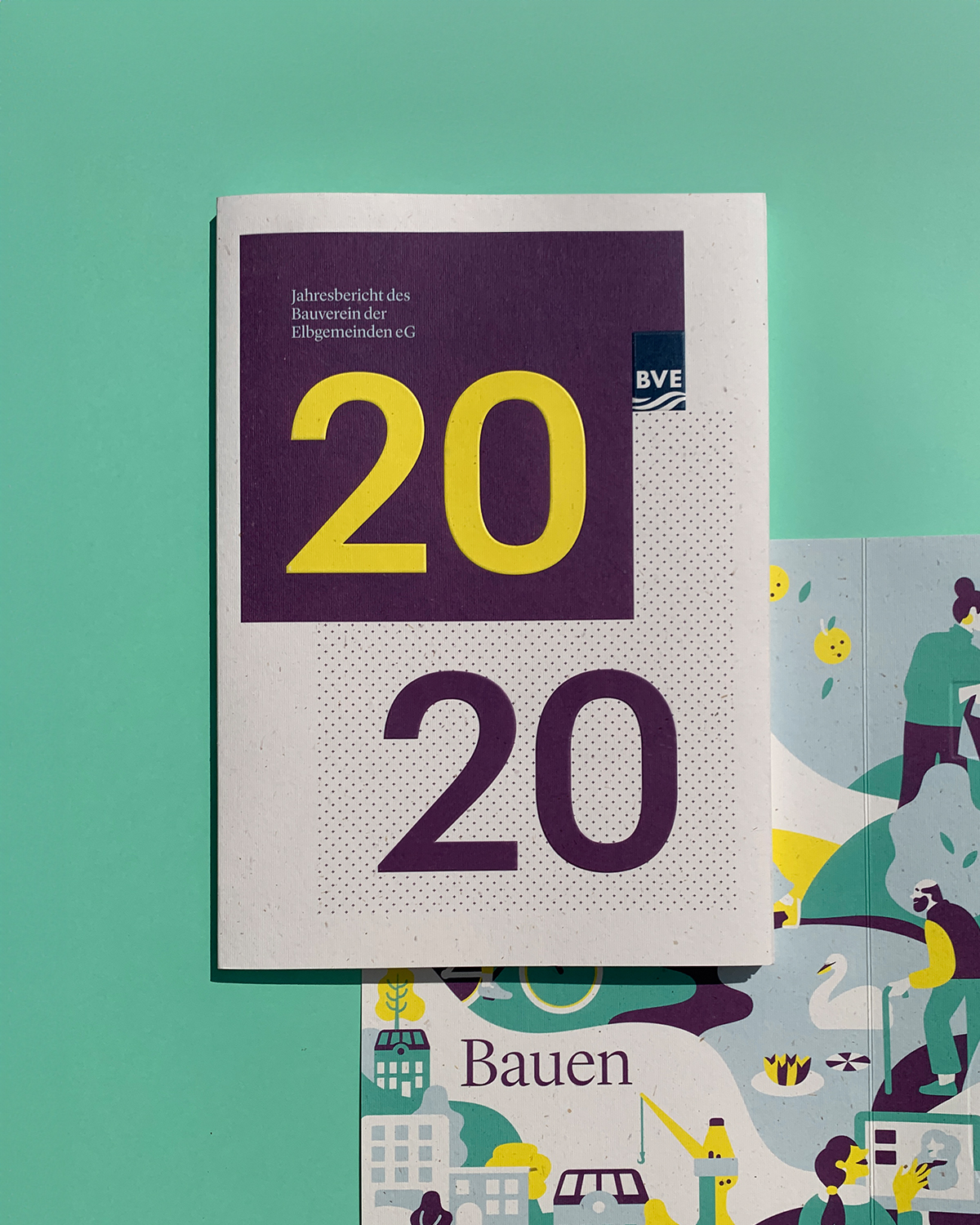 BVE – annual reports editorial design by EIGA 