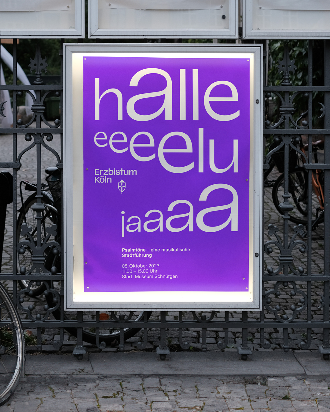 Erzbistum Köln – Poster design by EIGA