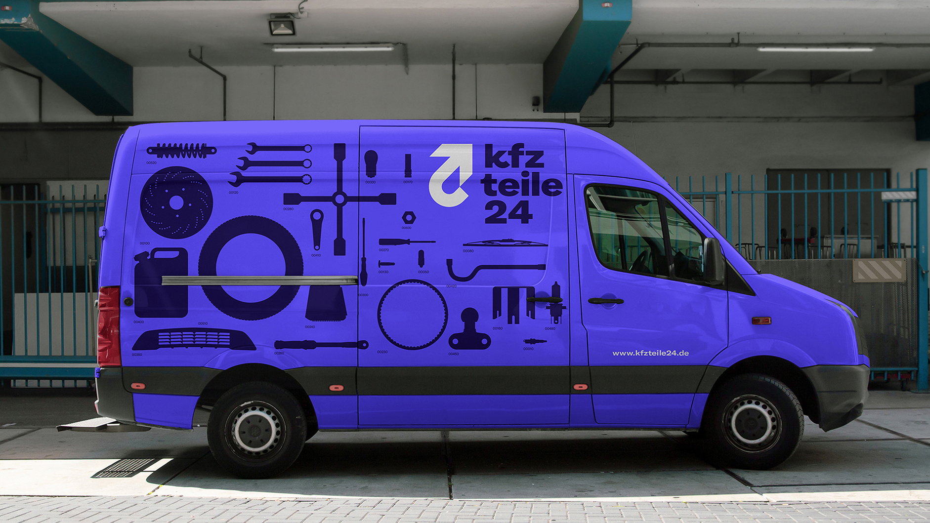 kfzteile24 – Van print design by EIGA