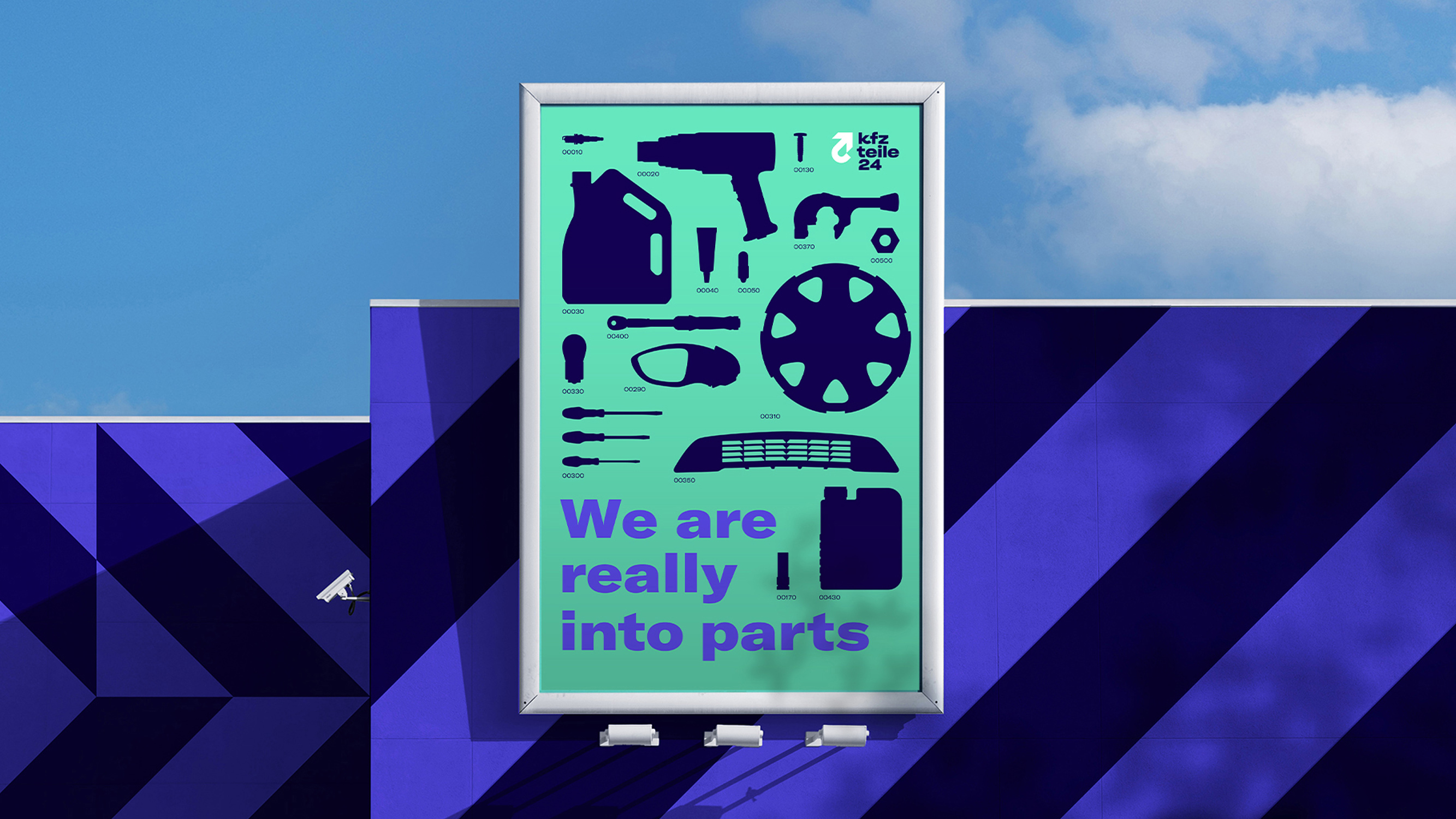 kfzteile24 – Poster design by EIGA