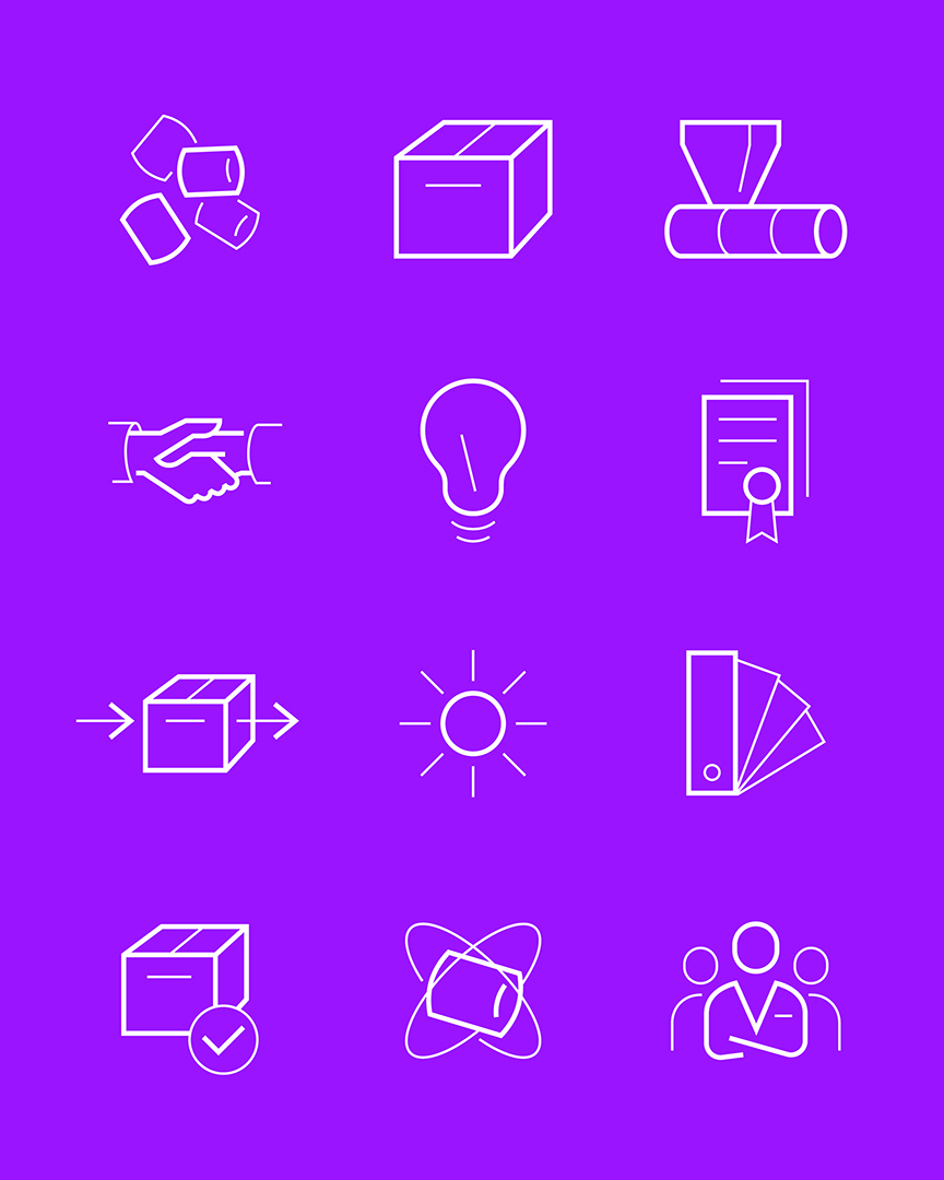 Mocom – Icon illustrations by EIGA