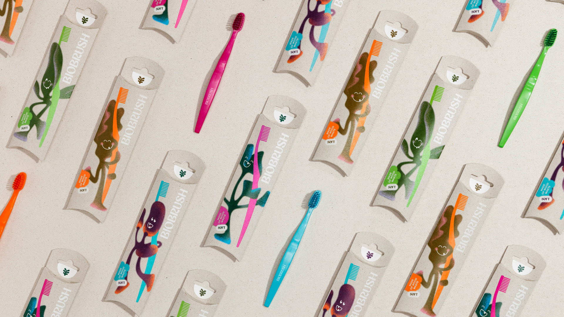 Biobrush – Packaging design by EIGA