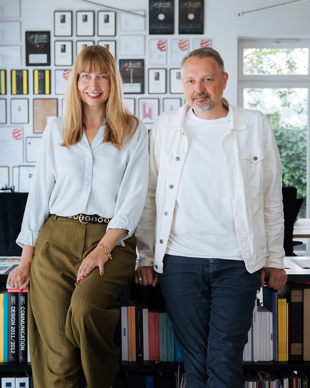 Portrait of Elisabeth Plass and Henning Otto