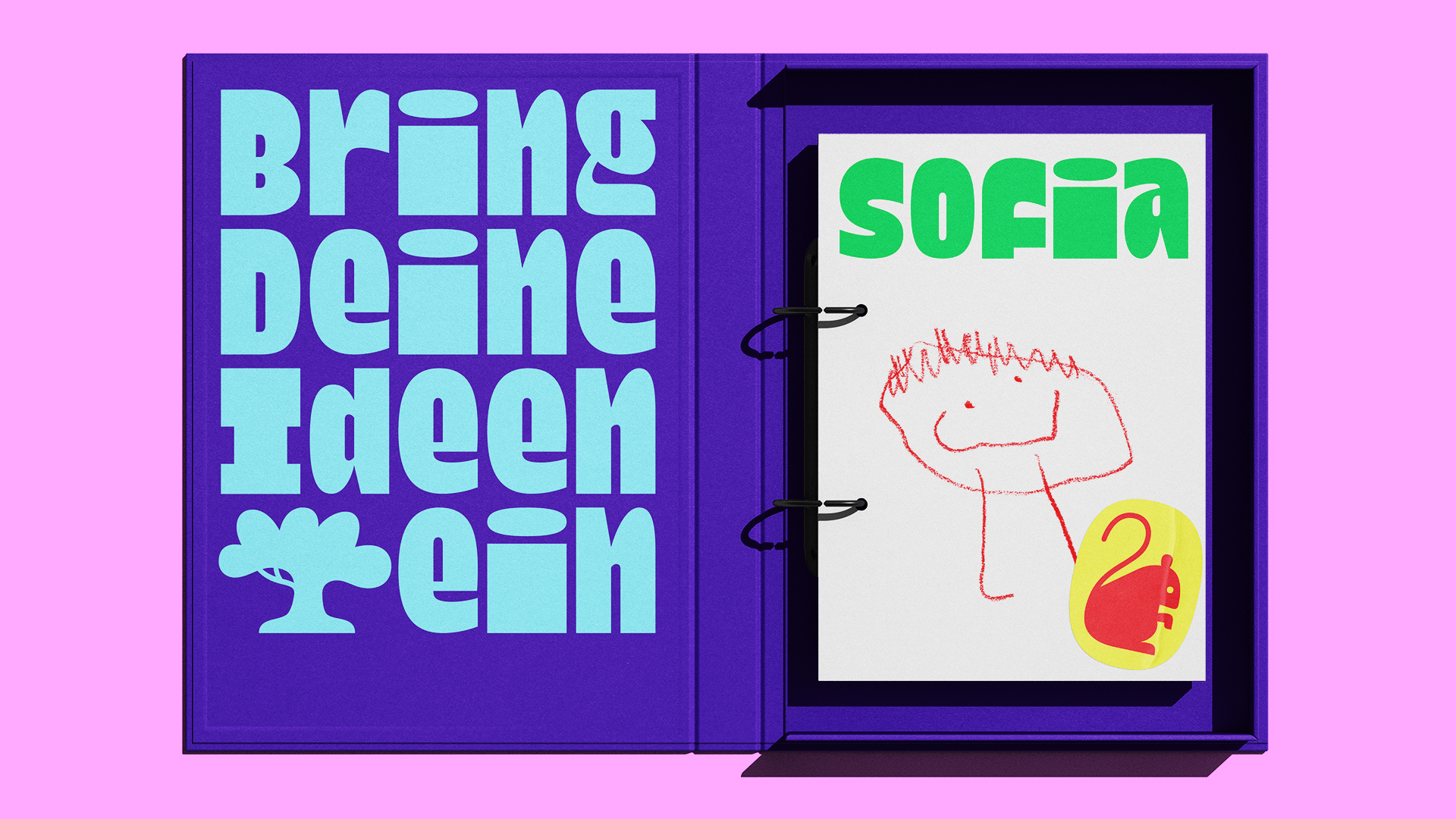 Katholino – folder design by EIGA 